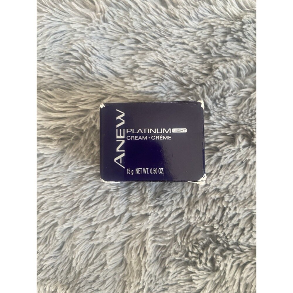Avon Anew Platinum NIGHT Cream TRAVEL SIZE 15 g / 0.5 fl oz New in Box NIB